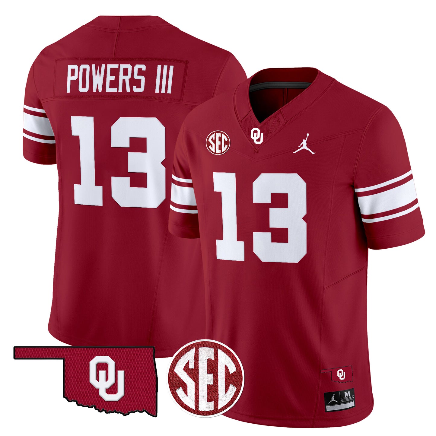 Oklahoma Sooners Throwback Vapor Limited Jersey - All Stitched