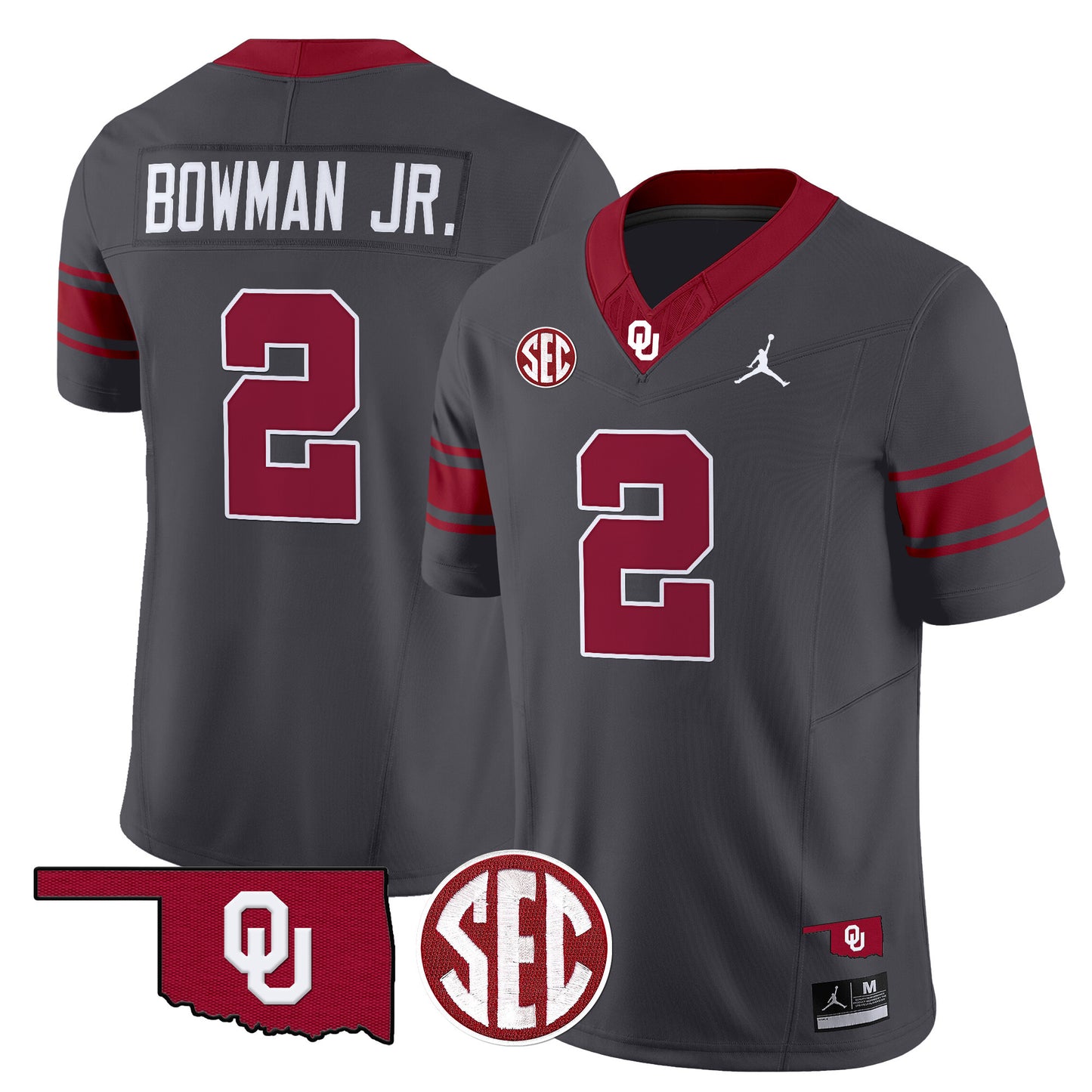 Oklahoma Sooners Throwback Vapor Limited Jersey - All Stitched