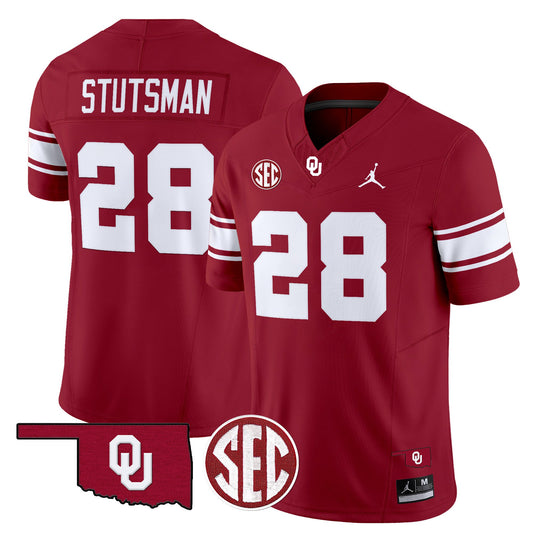 Oklahoma Sooners Throwback Vapor Limited Jersey - All Stitched