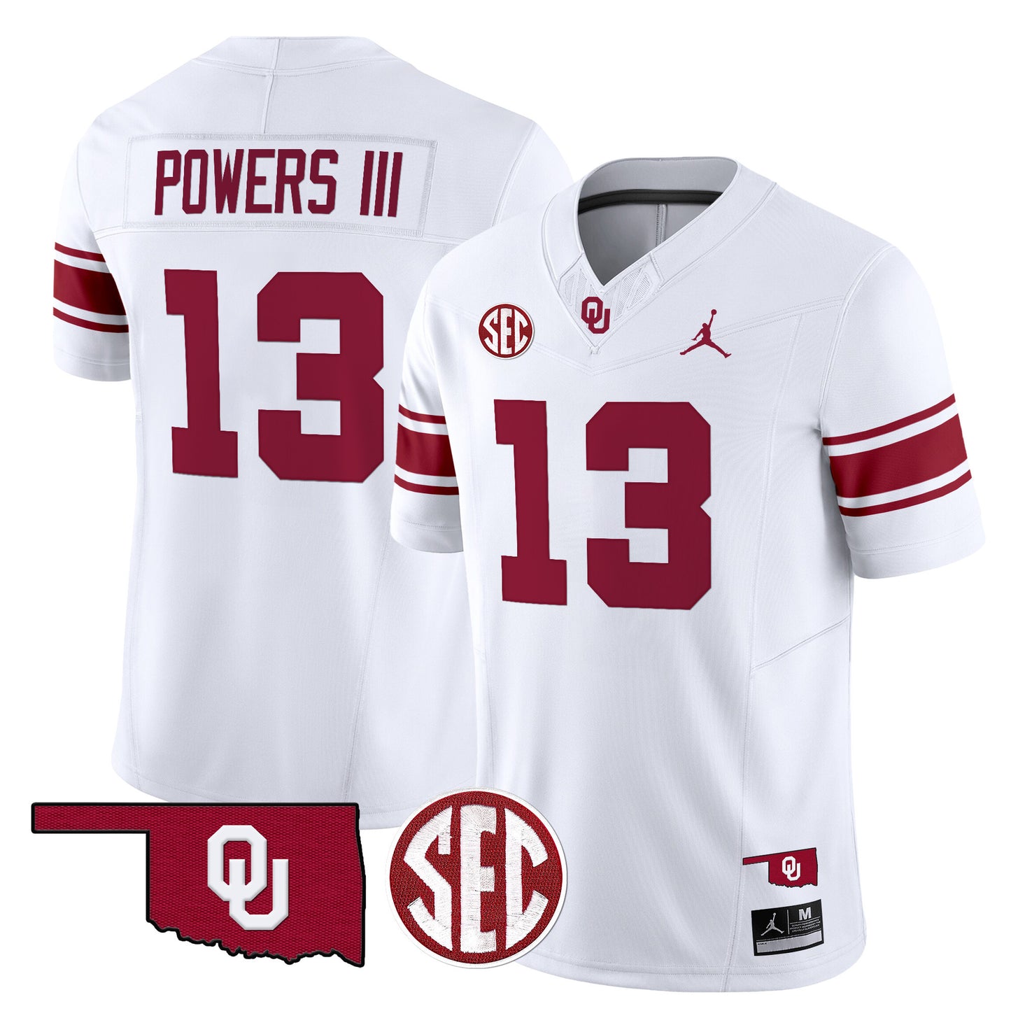 Oklahoma Sooners Throwback Vapor Limited Jersey - All Stitched