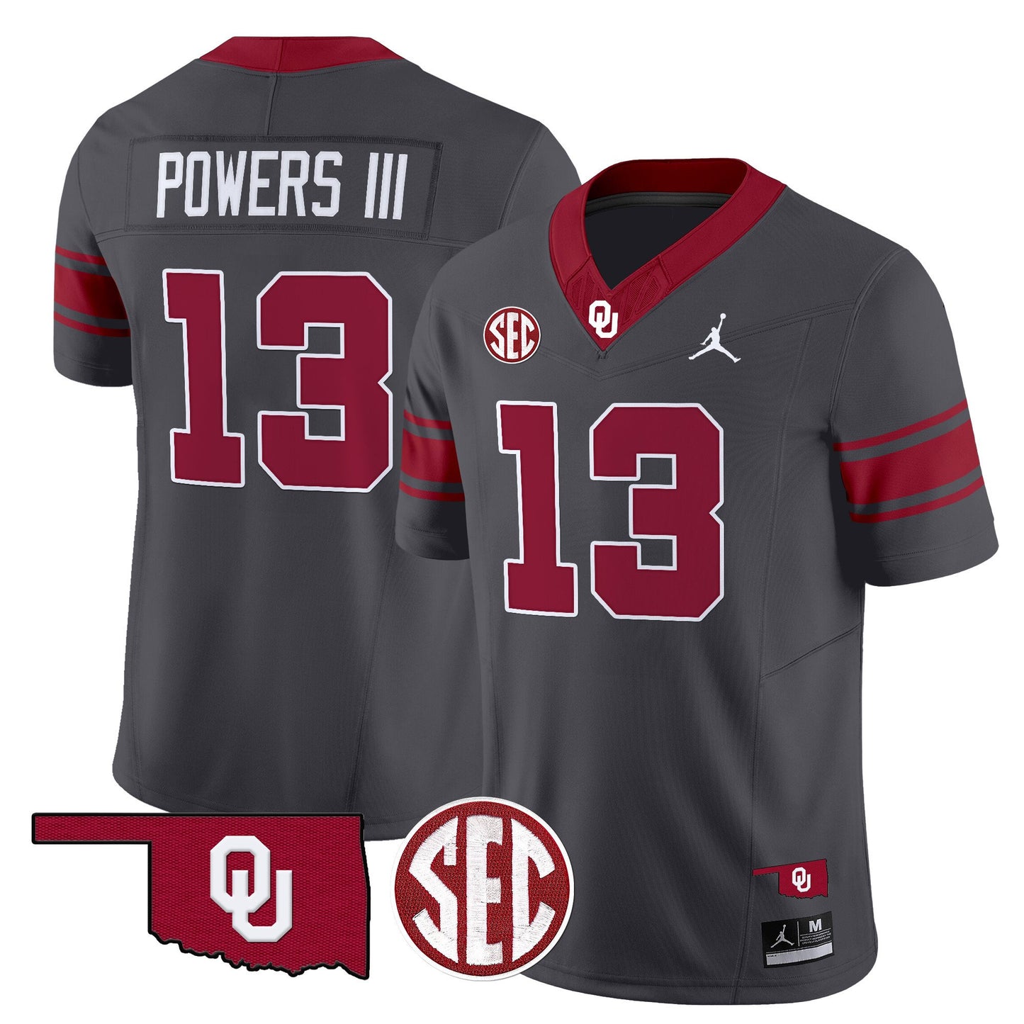 Oklahoma Sooners Throwback Vapor Limited Jersey - All Stitched