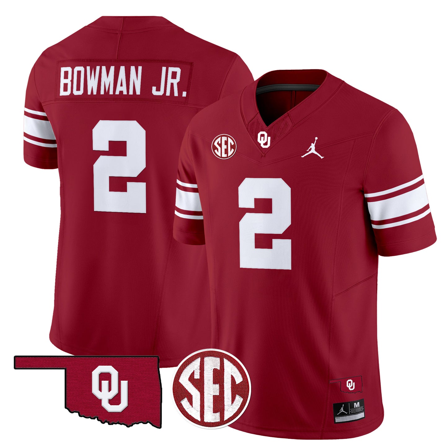 Oklahoma Sooners Throwback Vapor Limited Jersey - All Stitched