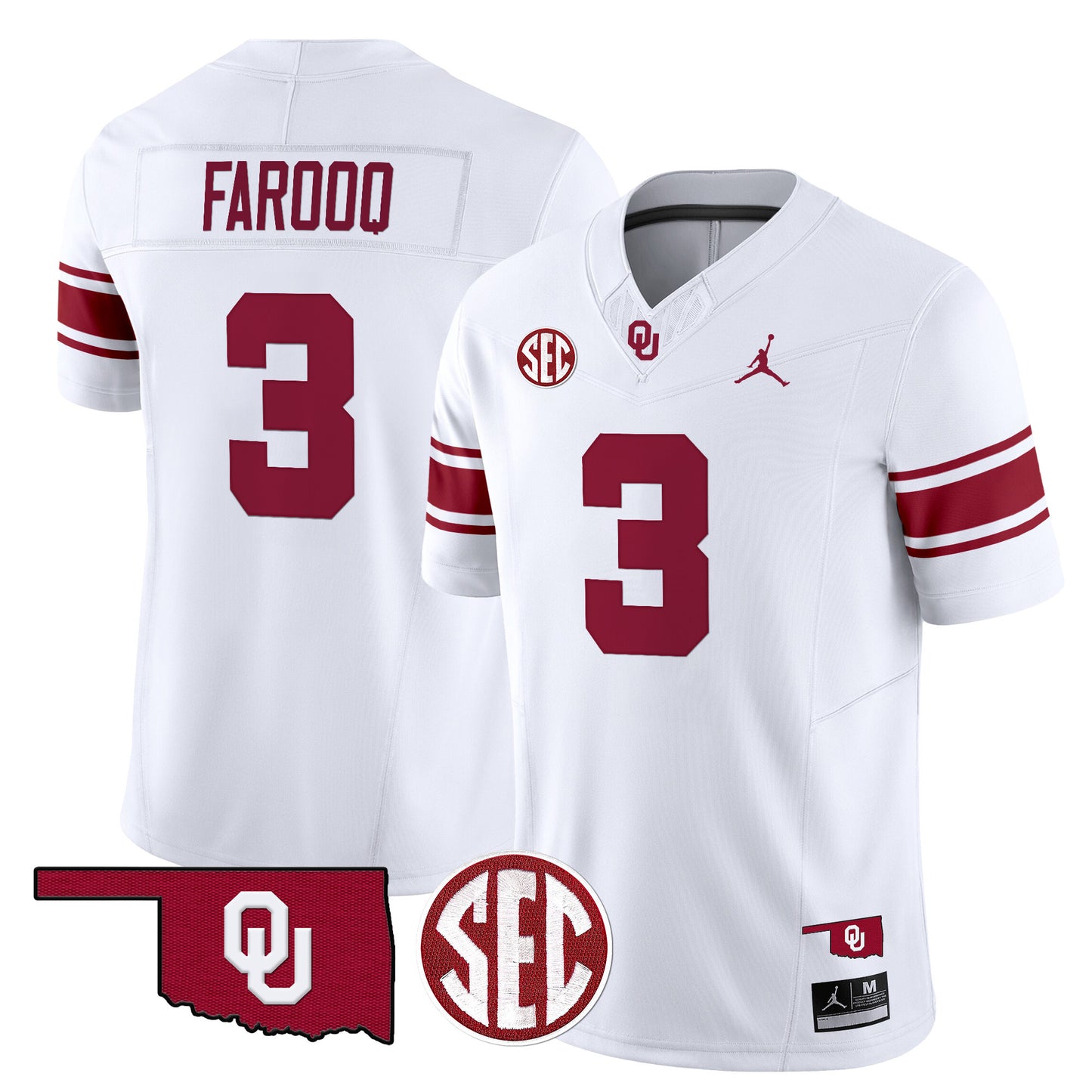 Oklahoma Sooners Throwback Vapor Limited Jersey - All Stitched