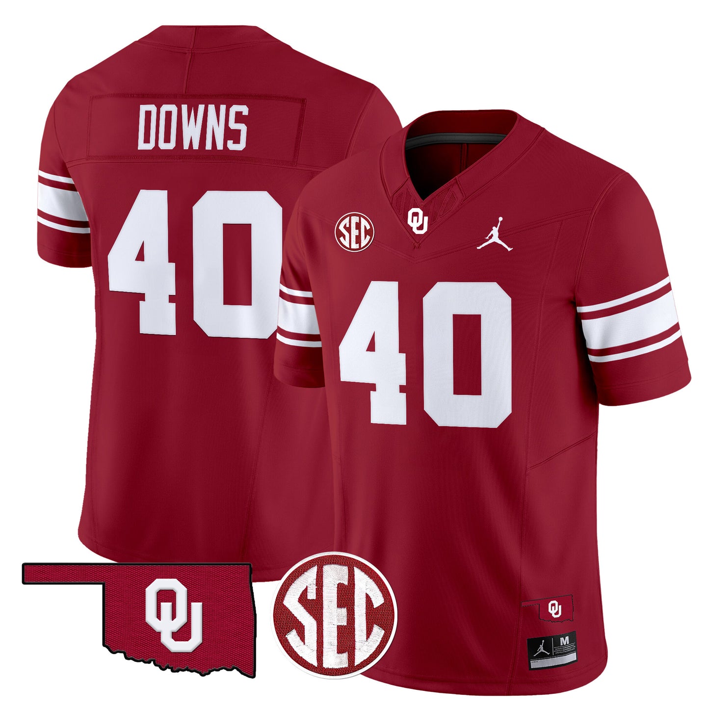 Oklahoma Sooners Throwback Vapor Limited Jersey - All Stitched