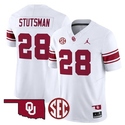 Oklahoma Sooners Throwback Vapor Limited Jersey - All Stitched