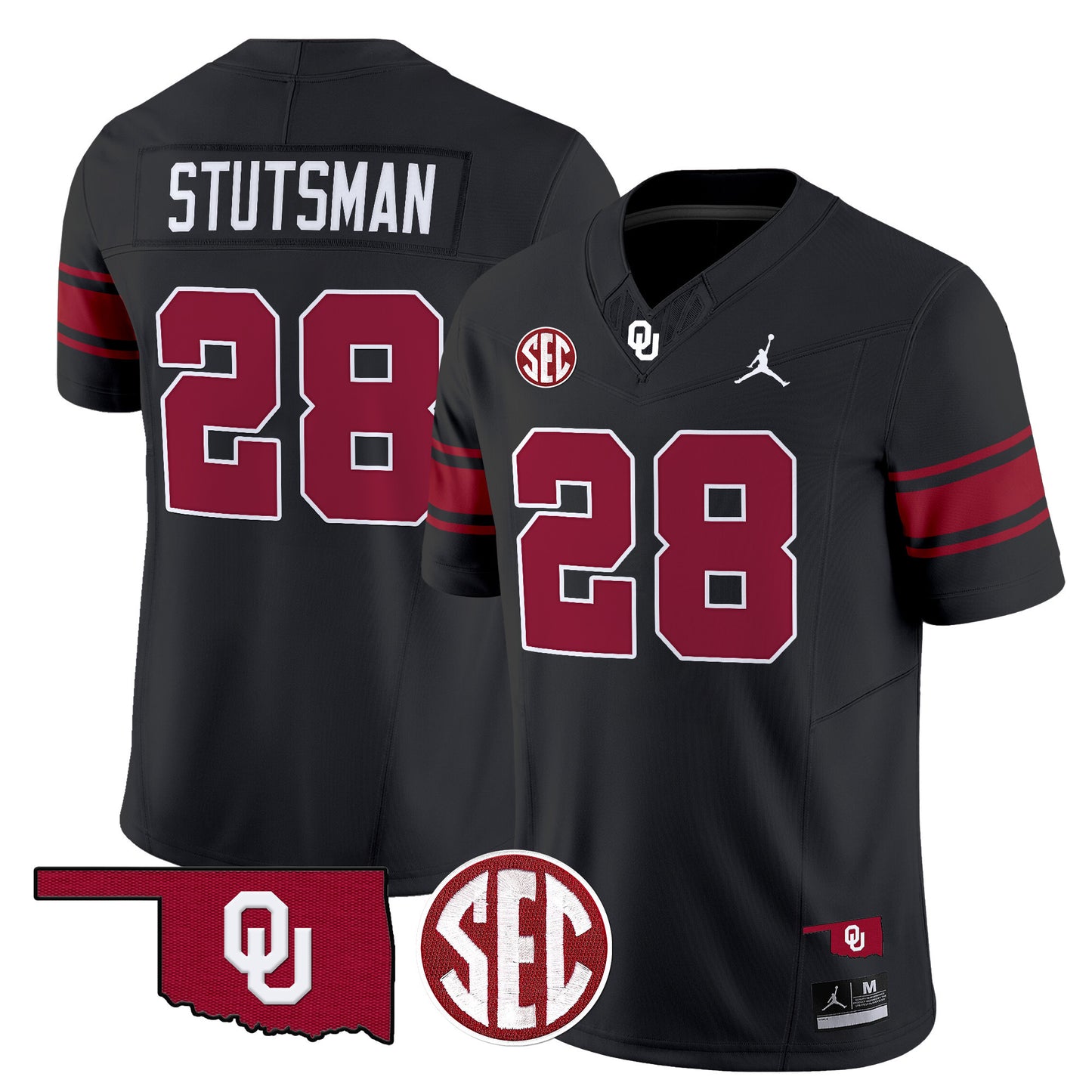 Oklahoma Sooners Throwback Vapor Limited Jersey - All Stitched