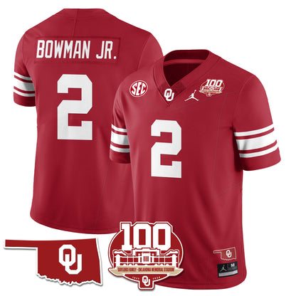 Oklahoma Sooners 1946-56 Throwback Uniforms - 100th Season - All Stitched