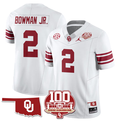 Oklahoma Sooners 1946-56 Throwback Uniforms - 100th Season - All Stitched