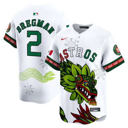 Astros Mexico Quetzalcoatl Aztec Vapor Limited Jersey - Printed