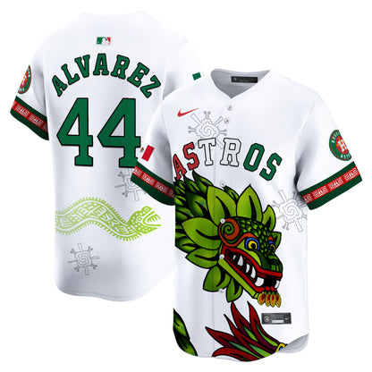 Astros Mexico Quetzalcoatl Aztec Vapor Limited Jersey - Printed