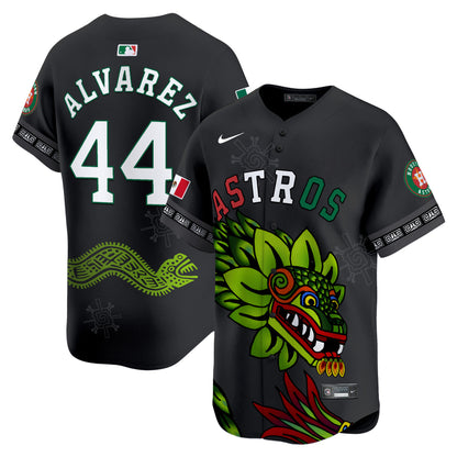 Astros Mexico Quetzalcoatl Aztec Vapor Limited Jersey - Printed