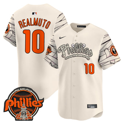 Phillies Halloween Vapor Premier Limited Jersey V2 - All Stitched