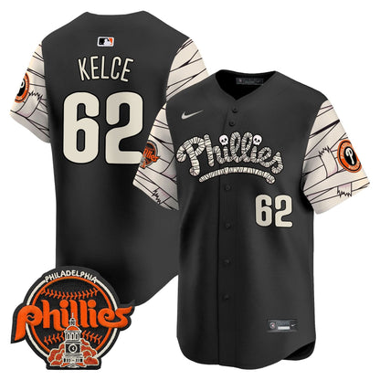 Phillies Halloween Vapor Premier Limited Jersey V2 - All Stitched
