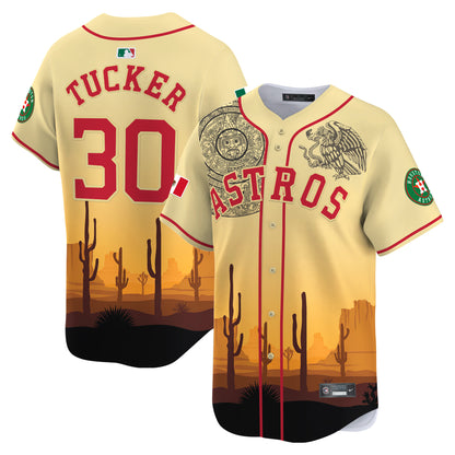 Astros Mexico Vapor Premier Limited Jersey V4 - Printed