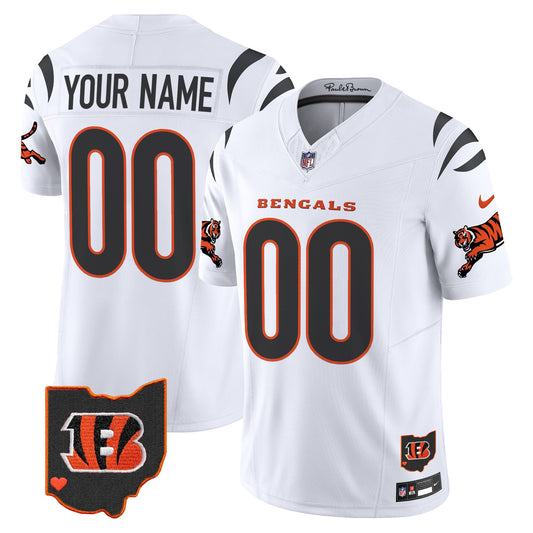 Bengals 2024 Vapor Limited Custom Jersey - All Stitched