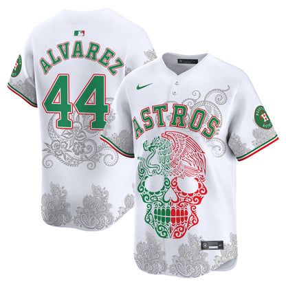 Astros Aztec Warrior Skull Vapor Limited Jersey - Printed