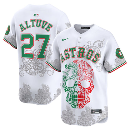 Astros Aztec Warrior Skull Vapor Limited Jersey - Printed