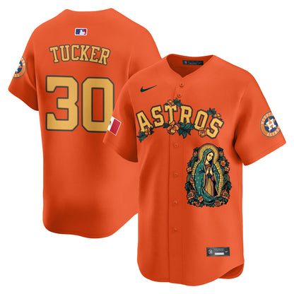 Astros Mexico Guadalupe Vapor Premier Limited Jersey - Printed