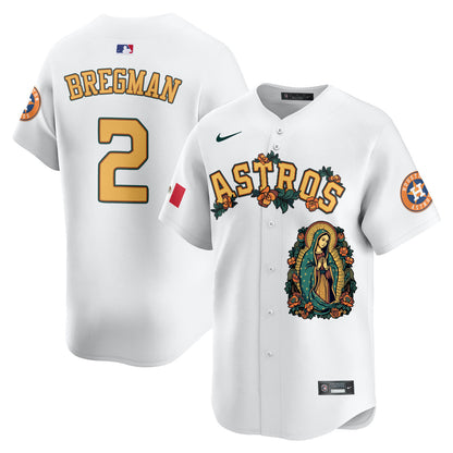 Astros Mexico Guadalupe Vapor Premier Limited Jersey - Printed