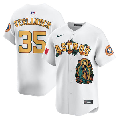 Astros Mexico Guadalupe Vapor Premier Limited Jersey - Printed