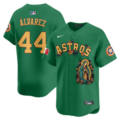 Astros Mexico Guadalupe Vapor Premier Limited Jersey - Printed