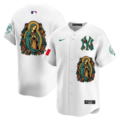 Yankees Mexico Guadalupe Vapor Premier Limited Jersey - Printed