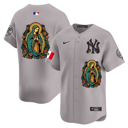 Yankees Mexico Guadalupe Vapor Premier Limited Jersey - Printed