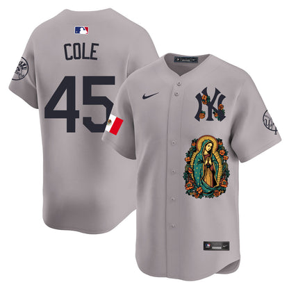 Yankees Mexico Guadalupe Vapor Premier Limited Jersey - Printed