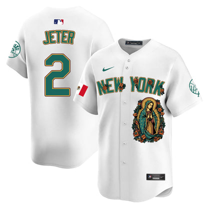 Yankees Mexico Guadalupe Vapor Premier Limited Jersey N1 - Printed