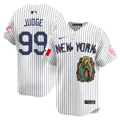 Yankees Mexico Guadalupe Vapor Premier Limited Jersey N1 - Printed