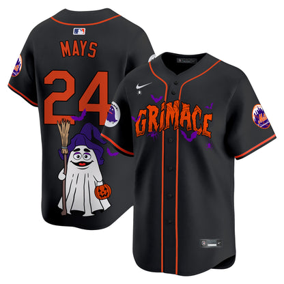 Mets Grimace Halloween Vapor Premier Limited Jersey- Printed