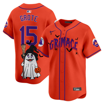 Mets Grimace Halloween Vapor Premier Limited Jersey- Printed