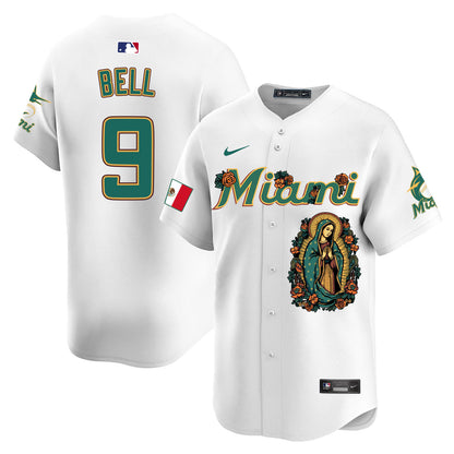 Marlins Mexico Guadalupe Vapor Premier Limited Jersey - Printed