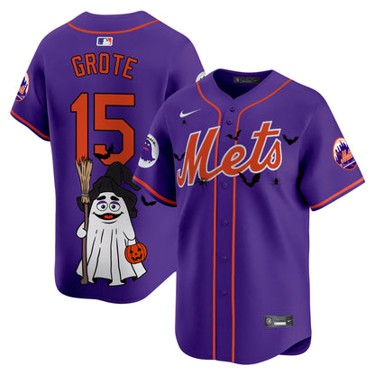 Mets Grimace Halloween Vapor Premier Limited Jersey V2- Printed