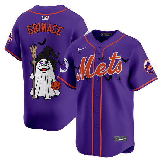 Mets Grimace Halloween Vapor Premier Limited Jersey V2- Printed