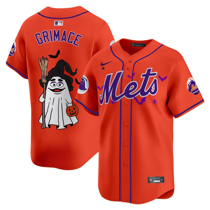 Mets Grimace Halloween Vapor Premier Limited Jersey V2- Printed