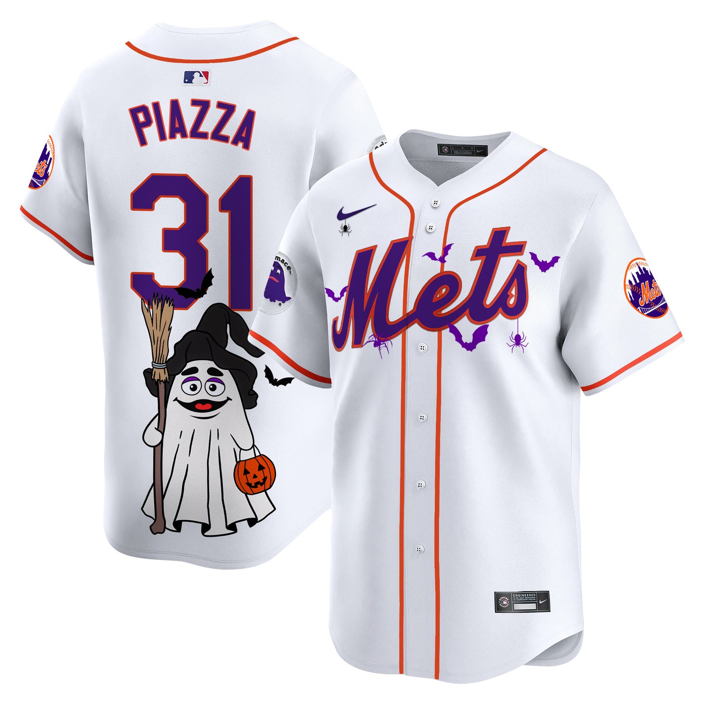 Mets Grimace Halloween Vapor Premier Limited Jersey V2- Printed