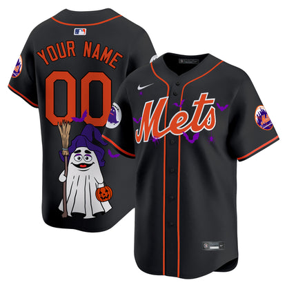 Mets Grimace Halloween Vapor Premier Limited Cusstom Jersey V2- Printed