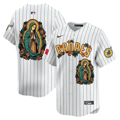 Padres Mexico Guadalupe Vapor Premier Limited Jersey - Printed