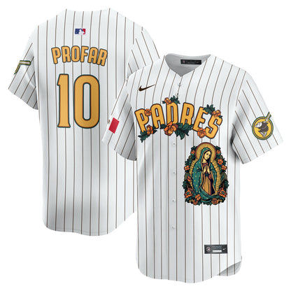 Padres Mexico Guadalupe Vapor Premier Limited Jersey - Printed