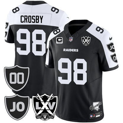 Raiders Vapor Limited Jersey - All Stitched - Honor Jim Otto