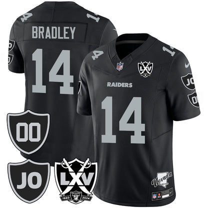 Raiders Vapor Limited Jersey - All Stitched - Honor Jim Otto