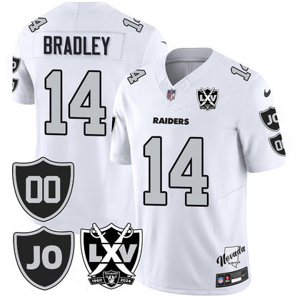 Raiders Vapor Limited Jersey - All Stitched - Honor Jim Otto