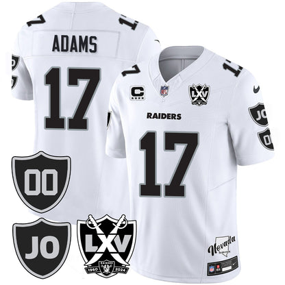 Raiders Vapor Limited Jersey - All Stitched - Honor Jim Otto