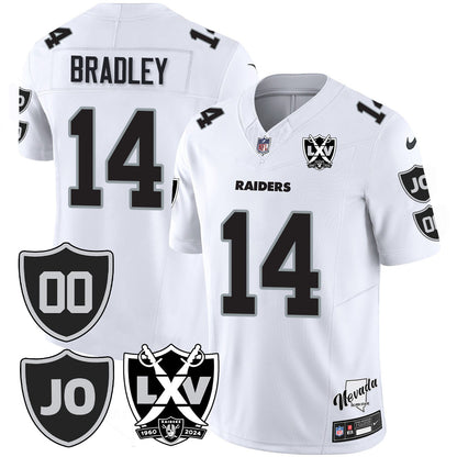 Raiders Vapor Limited Jersey - All Stitched - Honor Jim Otto