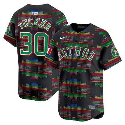 Astros Mexico Serape Style Vapor Premier Limited Jersey - Printed