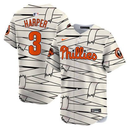 Phillies Halloween Vapor Premier Limited Jersey - Printed