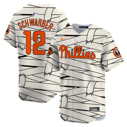 Phillies Halloween Vapor Premier Limited Jersey - Printed