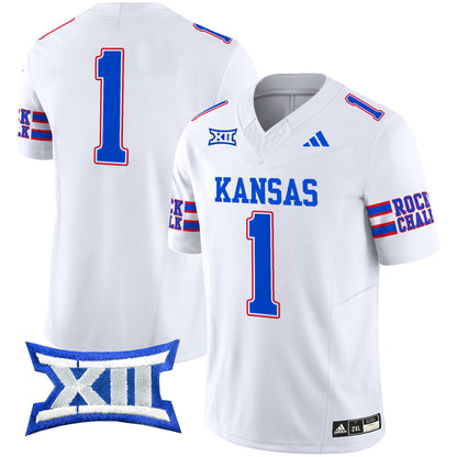 Kansas Jayhawks 2024 Vapor Limited Jersey - All Stitched