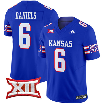 Kansas Jayhawks 2024 Vapor Limited Jersey - All Stitched